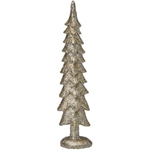 December juletræ sølv højde 23 cm fra GreenGate - Tinashjem